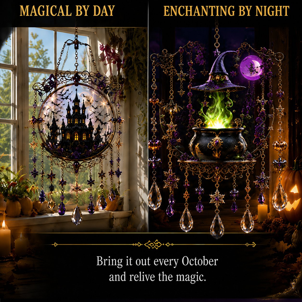 🎁Halloween Special Offer 50% OFF –🏰🎃Halloween Crystal Window Decoration