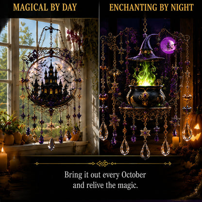 🎁Halloween Special Offer 50% OFF –🏰🎃Halloween Crystal Window Decoration