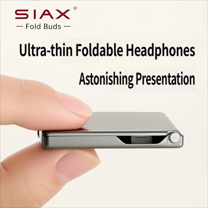 🔥Last Day 50% OFF -🎧Wireless Bluetooth Ultra-thin Foldable Earphones