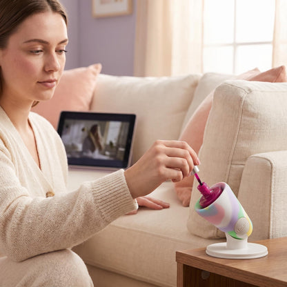 💅💕Untippable Nail Polish Holder – No More Spills, Easy At-Home Manicures✨