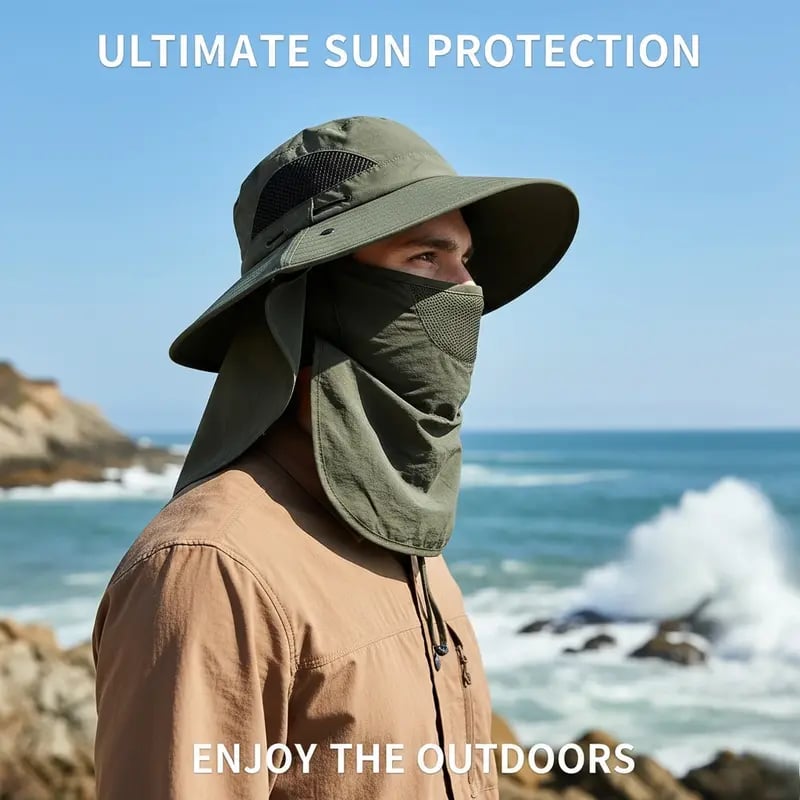 🔥 Limited-Time Deal – UV Protection Outdoor Fisherman’s Hat 🌞