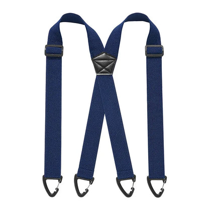 ⏰Men's X-Back Suspenders with Hook Clips
