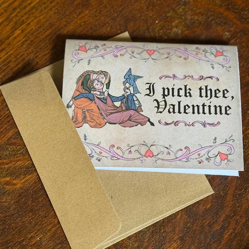 🔥Last Day Discount 49% OFF🔥Medieval Valentine's Cards