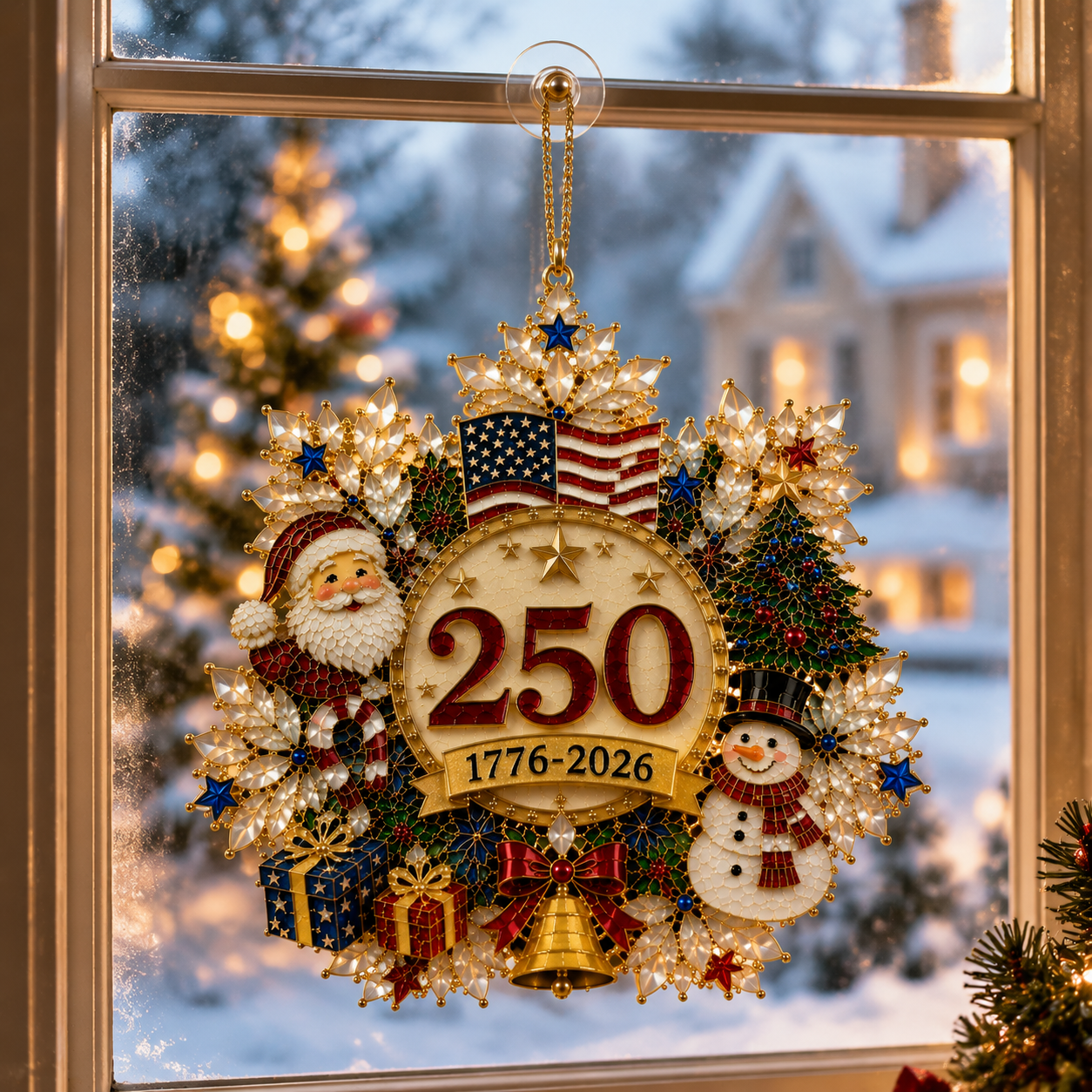 🔥Last 30pcs🔥✨ Limited anniversary edition✨⏰42% OFF!🔥Snowflake Christmas tree ornament