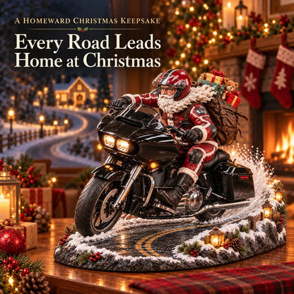🔥HOT SALE 49% OFF🏍️🎅 Santa’s Ride Home – Christmas Motorcycle Keepsake Collection💨