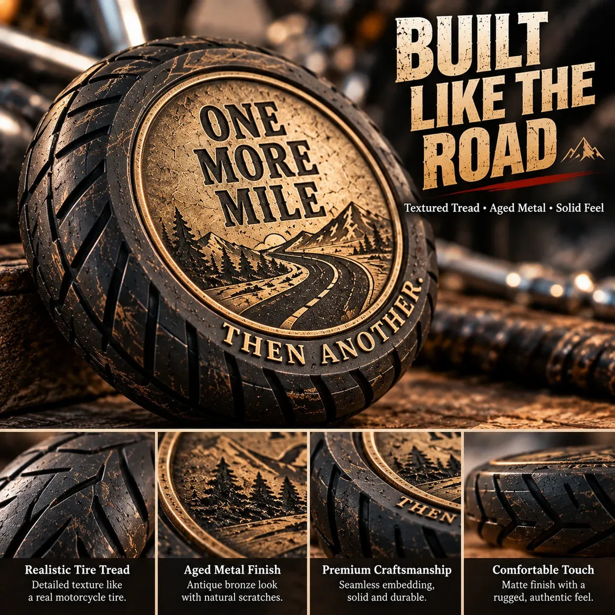 🔥Buy 3 Get 1 Free - 🏍️One More Mile™ Pocket Hug for Riders