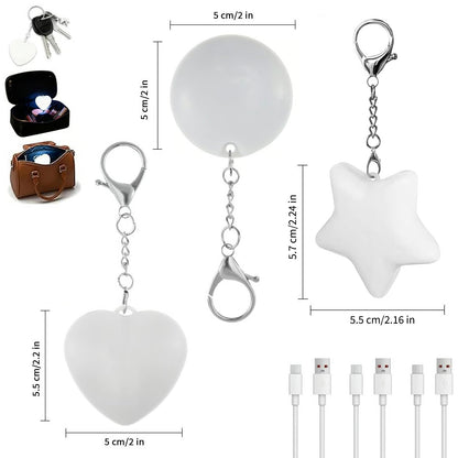 🎁✨Touch-Sensitive Light Keyring