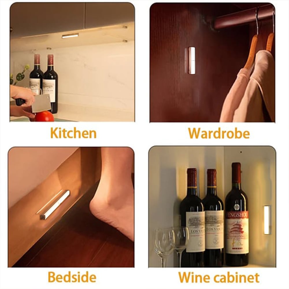 🔥Punch-free Smart Sensor Magnetic Rechargeable LED Lights