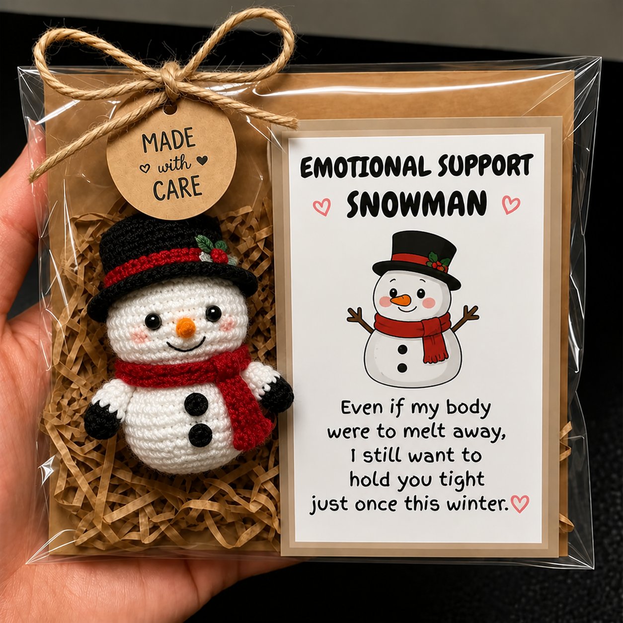 🔥Last Day 49% OFF 🎁💕 Handmade Christmas Therapy Plush Crew🎄✨