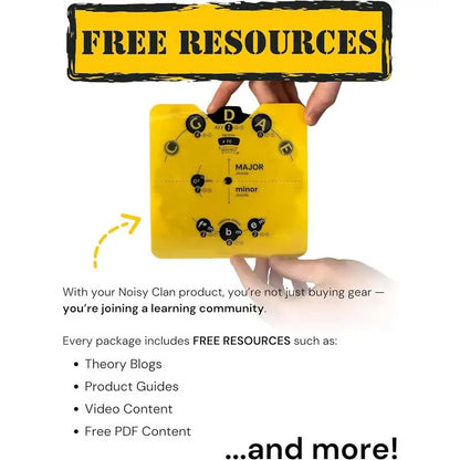 🔥Last Day 50% OFF - 🎵 Circle of Fifths Music Theory Set