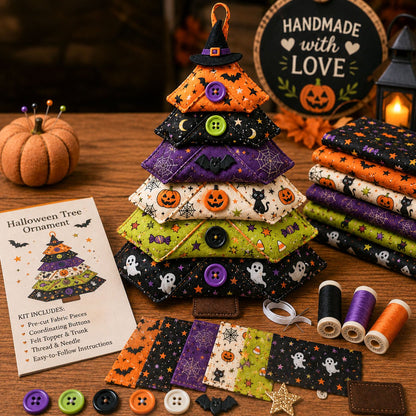 DIY Halloween Tree Sewing Kit