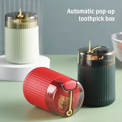 🧹 Hygienic Pop-up Toothpick Dispenser ✨ Automatic & Clean