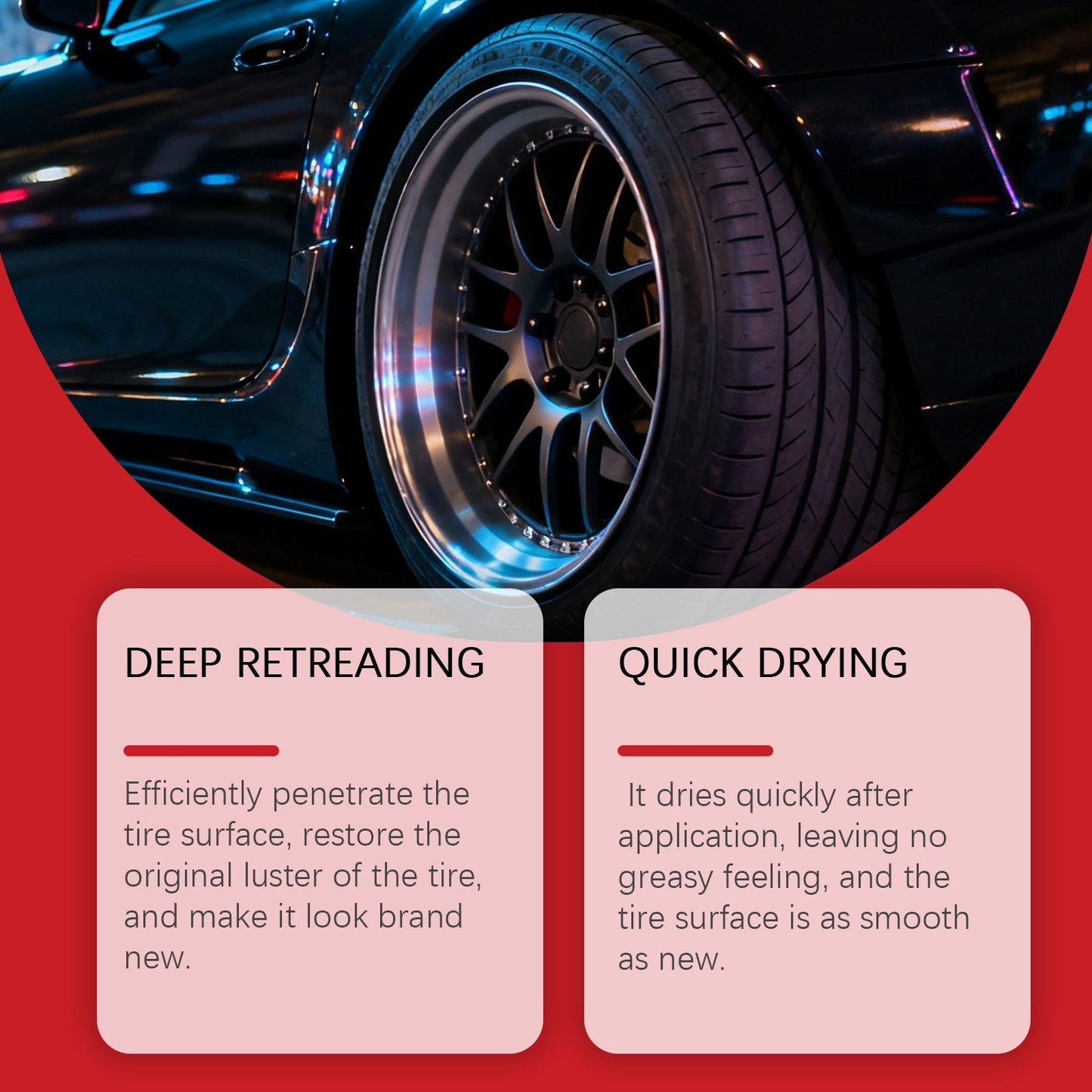 📢📢Buy 4 Get 2 Free ⏰Tire Gloss Protection Agent