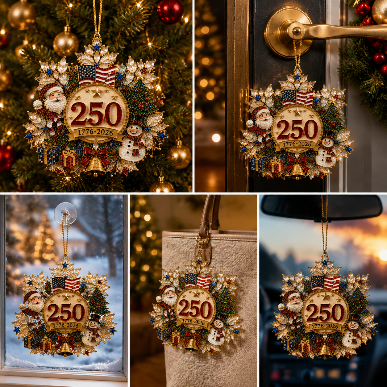 🔥Last 30pcs🔥✨ Limited anniversary edition✨⏰42% OFF!🔥Snowflake Christmas tree ornament