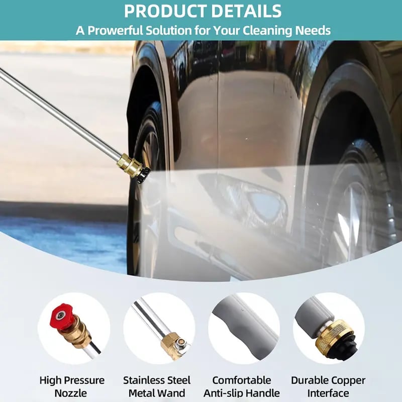 🔥HOT SALE 49% OFF✨Jet Nozzle Power Washer for Garden Hose