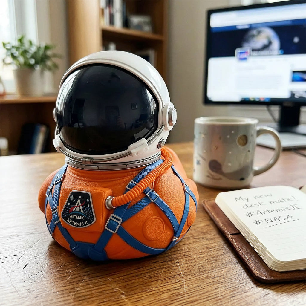 Limited Edition Artemis II Mission Moon Launch Commemorative Astronaut Duck🔥