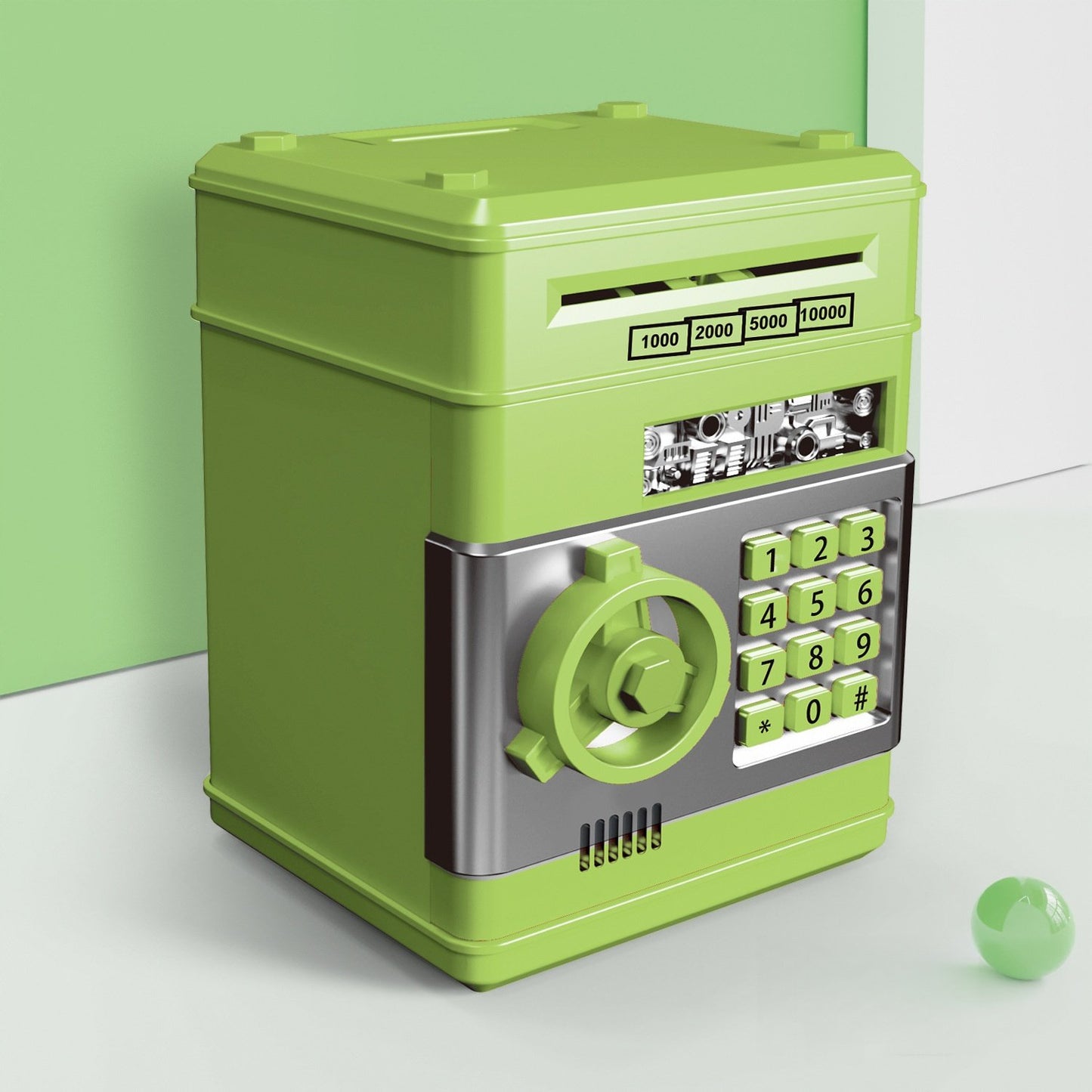 Electronic ATM Coin Cash Bank with Password Code Lock