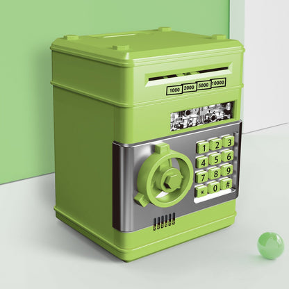 Electronic ATM Coin Cash Bank with Password Code Lock