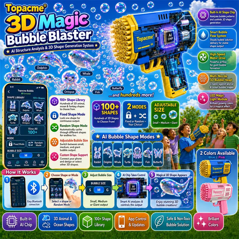 Super 3D Magic Bubble Concentrate