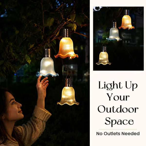 🌷Solar Tulip Outdoor String Lights