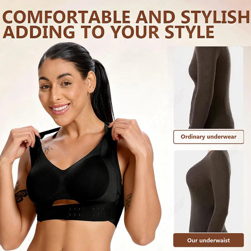 【Postural correction】Women’s Beige Wireless Bra