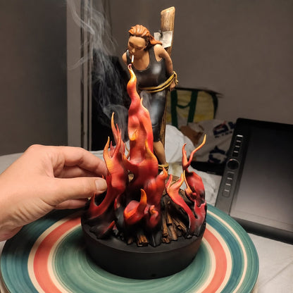 🔥LAST DAY 49% OFF - 🧙‍♀️Witch Burn Sculpture Backflow Incense Burner | Gothic Art Incense Holder
