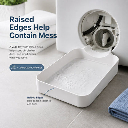 Washing Machine Drain Funnel and Drip Tray