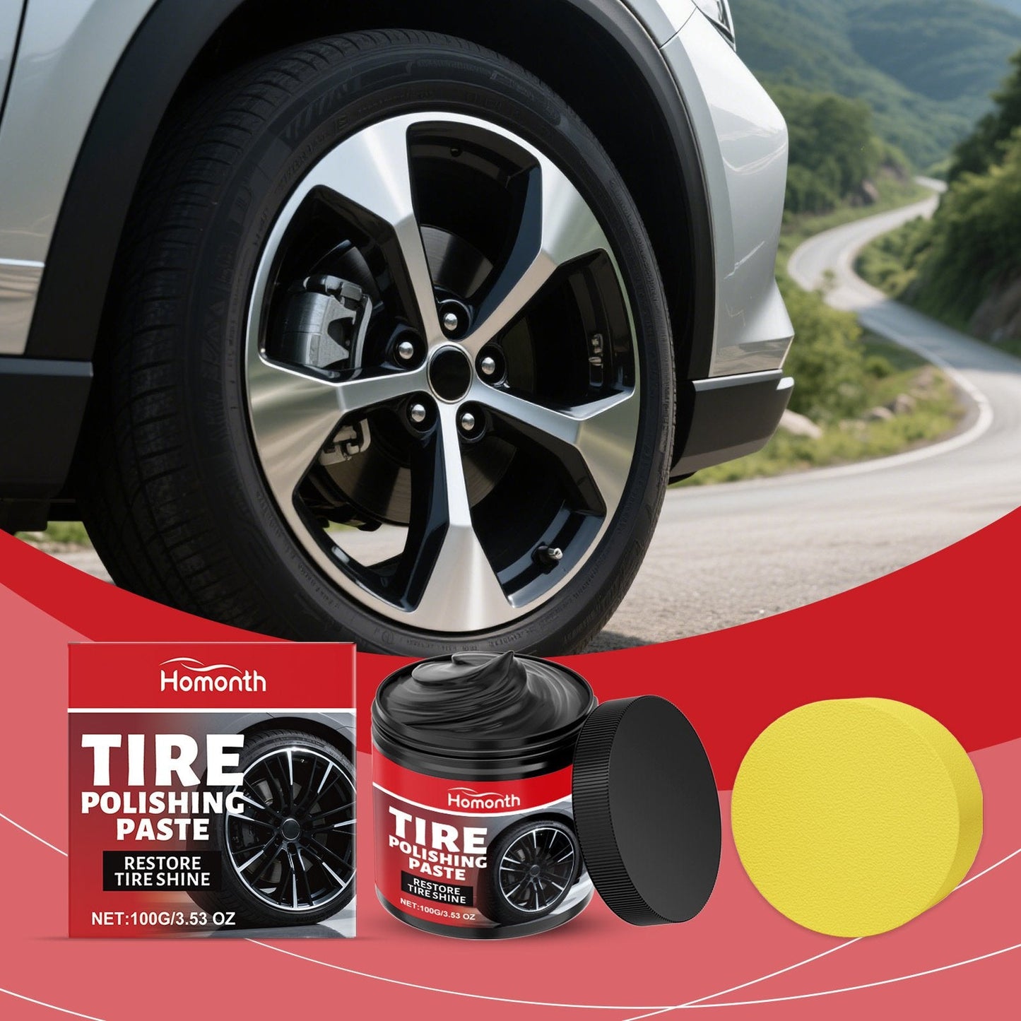 📢📢Buy 4 Get 2 Free ⏰Tire Gloss Protection Agent