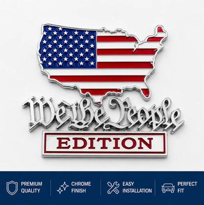 🔥LAST DAY 50% OFF🔥Patriot Flag Edition Metal Car Emblem Badge