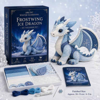 🏆Buy 2 Get 10%off &Free shipping🧵💙Arctic Winter Guardians DIY Patchwork Kit❄️