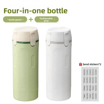 💖Hot 48% OFF🌹4-in-1 Portable Cosmetic & Shampoo Dispenser – Compact Travel Storage Bottle✈️