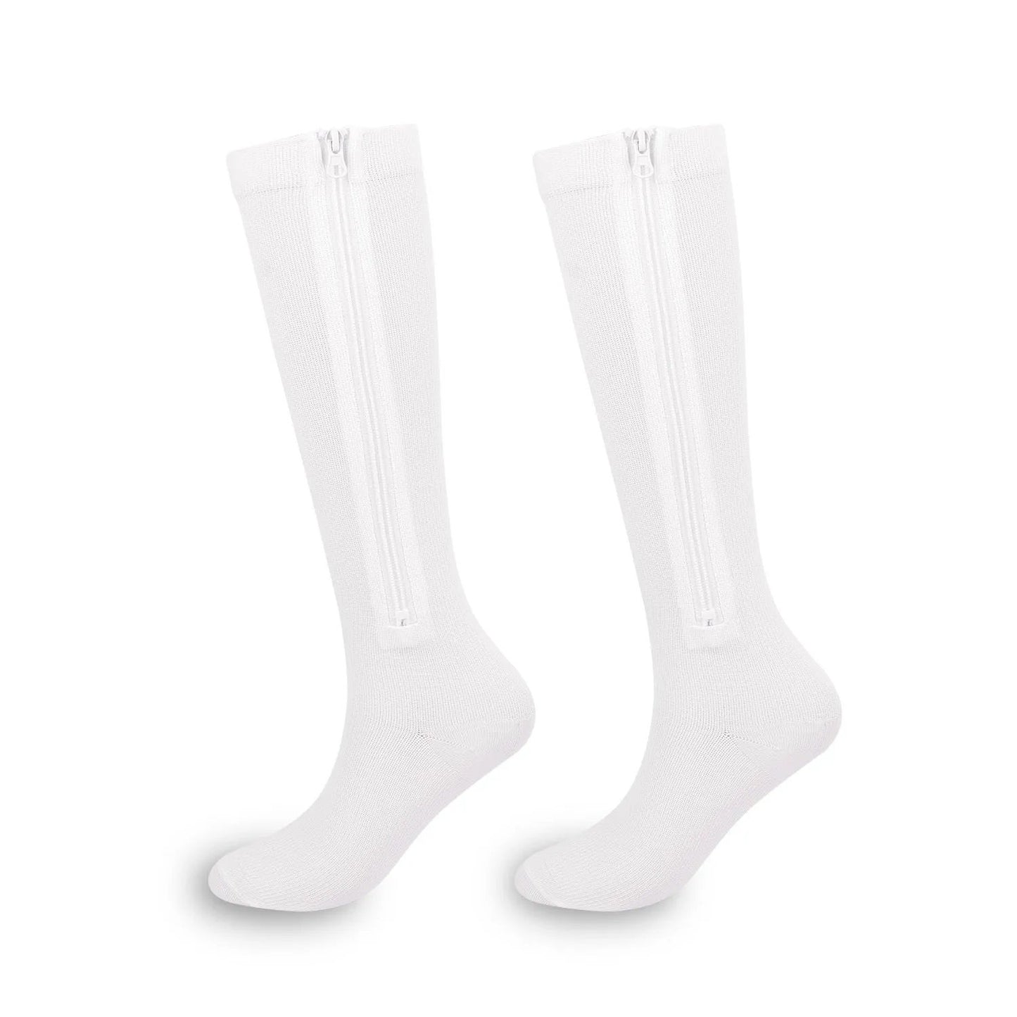 ❌No More Struggle 🏃‍♂️ Sports Zipper Socks – Comfort, Support & Easy On/Off