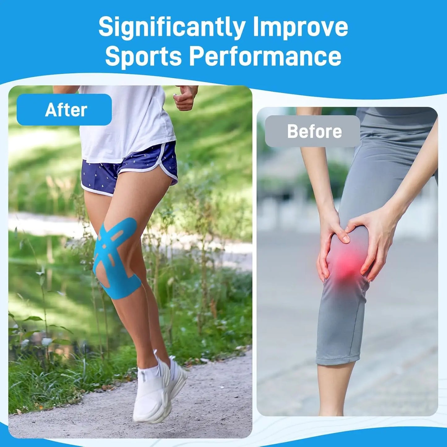 👉 BestJas™ Knee Pain Relief Tape – 44% OFF Today Only (Precut 12PCS)