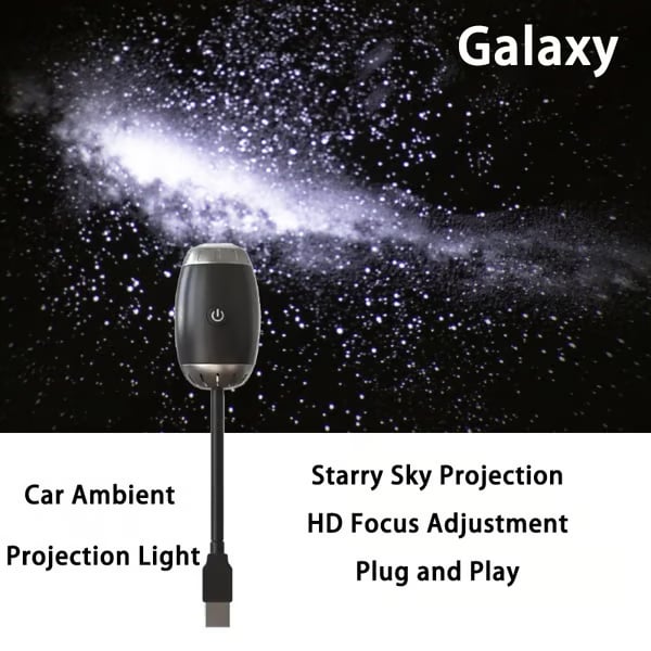 🔥Last Day 49% OFF💥Car USB Star Projector Light🌌