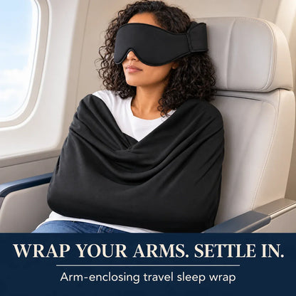 😴3-in-1 Airplane Sleep Support System - Integrated Plane Sleeping Accessories with Memory Foam Long Haul Flight Pillow✈️🎁Buy 2 Sets Free Shipping