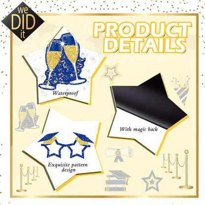 🎓 2026 Grad Car Magnets 🧲 – 30-Piece Set for Celebration Decor (Cars, Fridges & More) 🎁Buy 2 Free Shipping