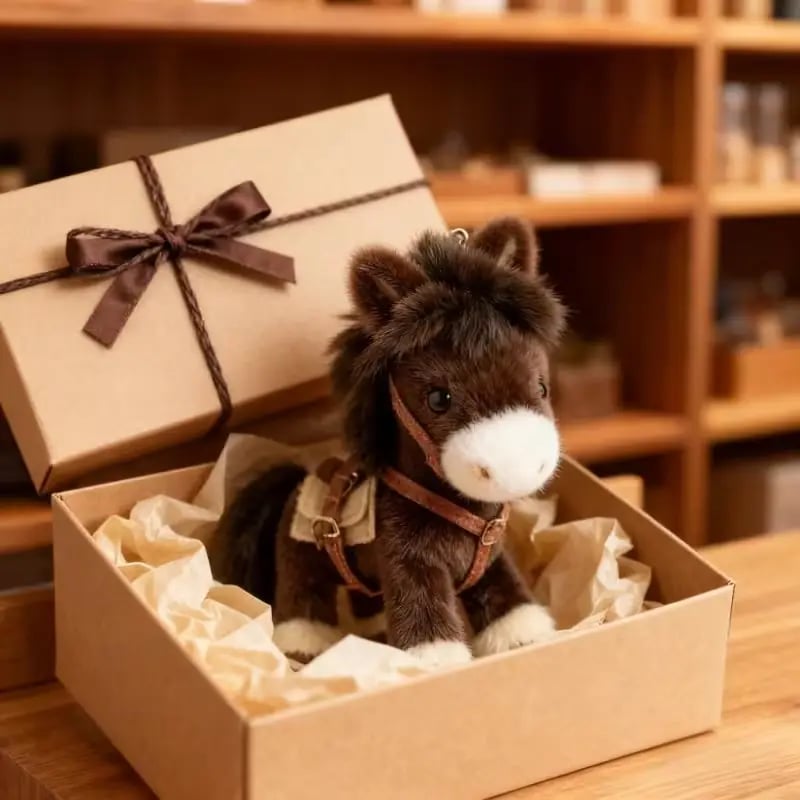 🔥Last Day 50% OFF - Plush Pony Bag Charm and Keychain 🐎✨2026 Year of the Horse Gift 🎁Perfect for Lovers, Family & Kids!