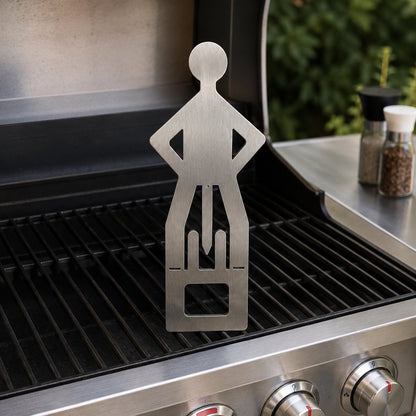 🔥 The Grill King – The Funniest Way to Serve Perfectly Grilled Sausages