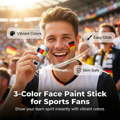 🔥LAST DAY 60% OFF - 🌈✨National Flag Face Paint Stick for Sports Fans