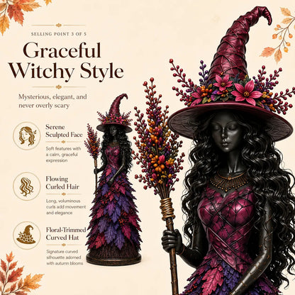 💥LAST DAY 49% OFF - 🧙 Enchanted Autumn Witch Figurine (📦Buy 2 Free Shipping)