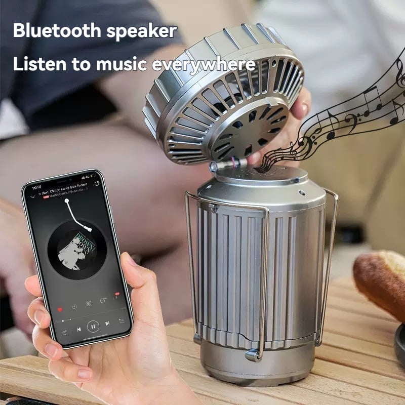 🔥Last day 49% off🔥5-In-1 Portable LED Camping Lantern With Fan