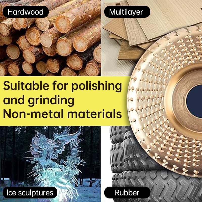 🛠️Last Day 70% OFF🔥3PCS Wood Carving Disc Set