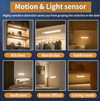🔥Punch-free Smart Sensor Magnetic Rechargeable LED Lights