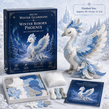🏆Buy 2 Get 10%off &Free shipping🧵💙Arctic Winter Guardians DIY Patchwork Kit❄️