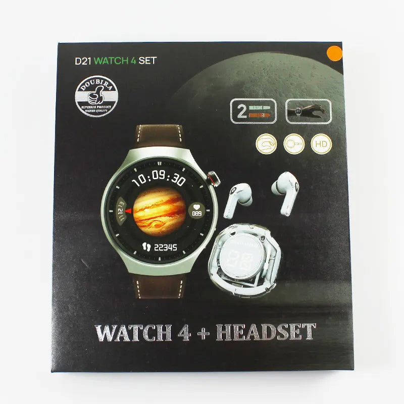 ⌚🎧FusionFit Pro Set - D21 watch4 SET