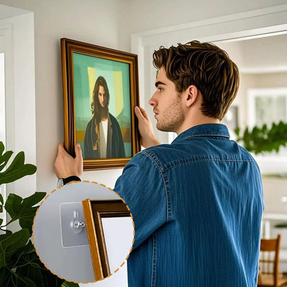 BUY 10 GET 10 FREE 20PCS Wall Mount Self-Adhesive Hooks Suitable for Bathroom and Kitchen Decoration