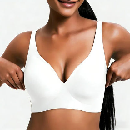 🔥NESLEMY Wireless Bra🔥 | Comfortable Push-Up, Seamless, Deep V for Daily Wear