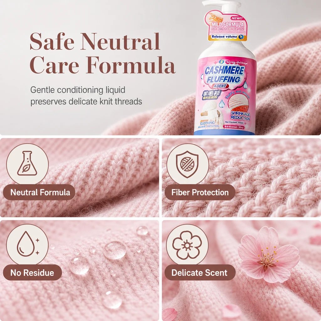 🧶 Wool & Cashmere Sweater Softening and Reshaping Care🍀