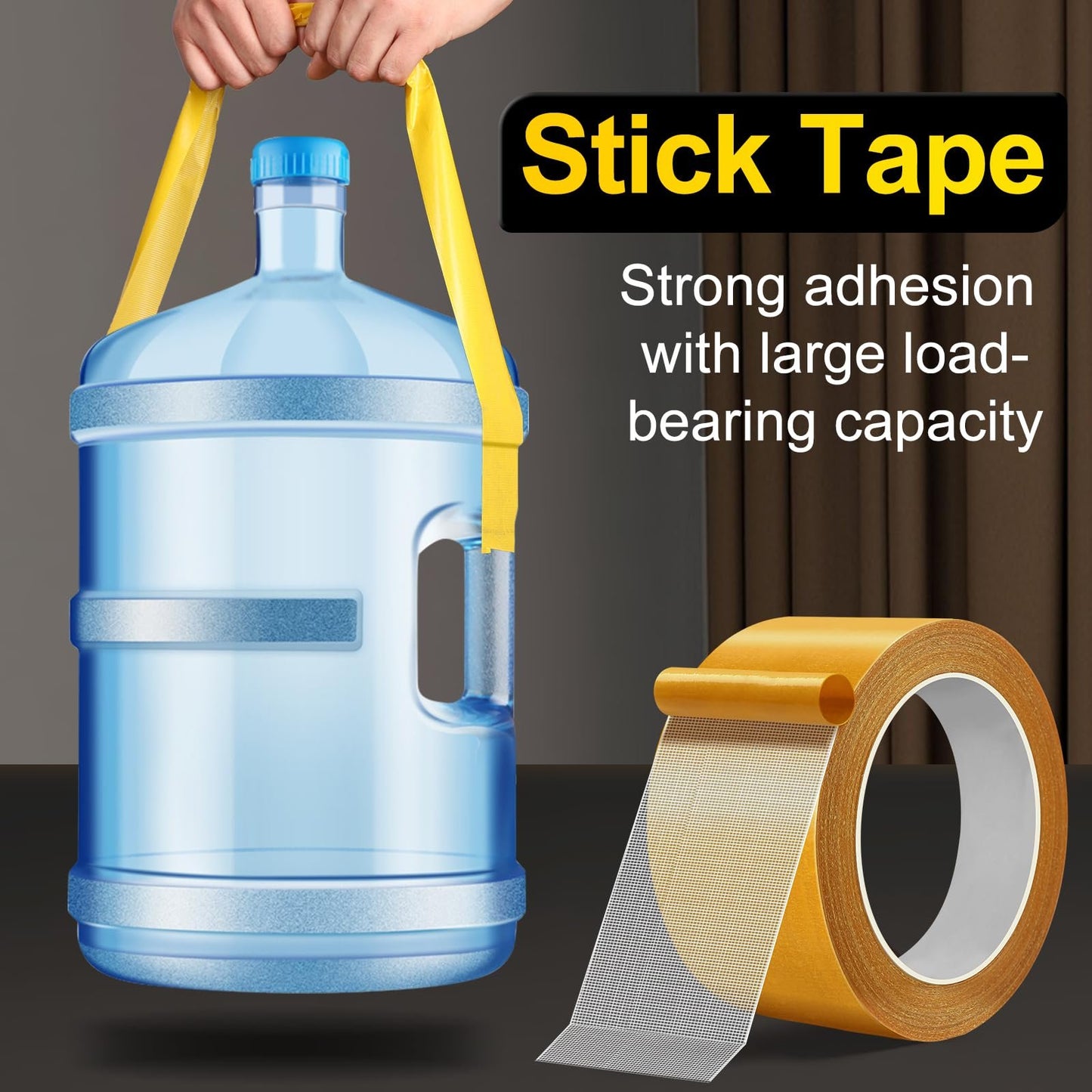 🔥LAST DAY 50% OFF-🛠️Heavy Duty Double Sided Fabric Tape