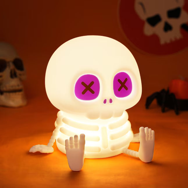 🔥 Last Day 49% OFF👻Halloween Skull Night Light 🎃🦇